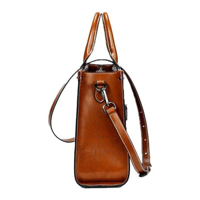 Renata™ - Sac À Main Femme Élégant en Cuir, Pratique et Spacieux