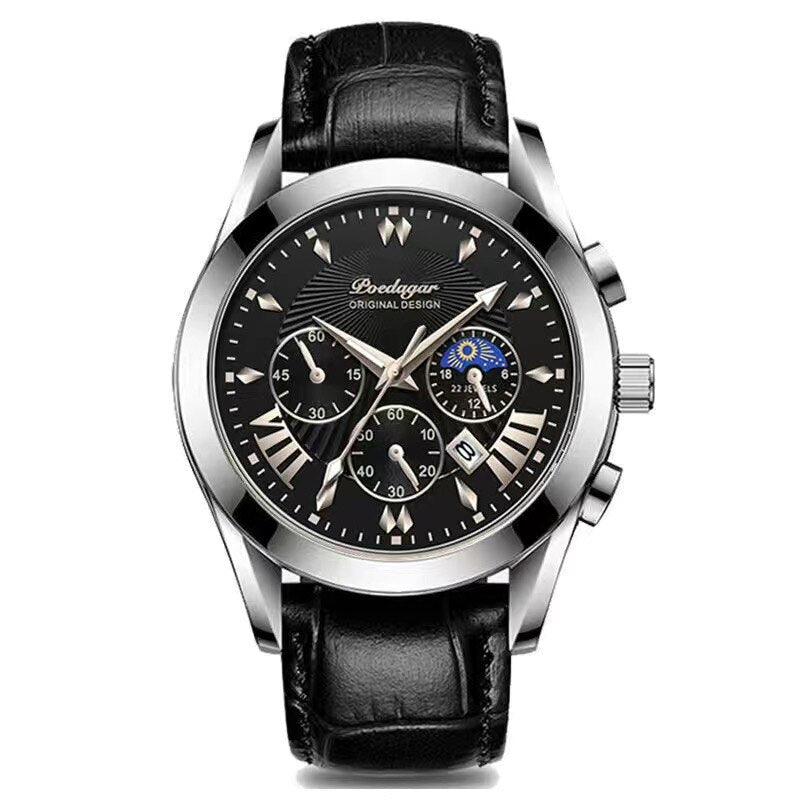 Lucas™ - Montre Homme Luxe En Cuir - Élégance Et Confort Ultime