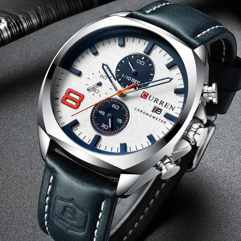 Lucas™ - Montre Homme Chronographe Élégante, Imperméable et Durable