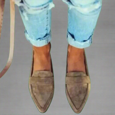 Selma™ — Mocassins Élégants Noir Confortables