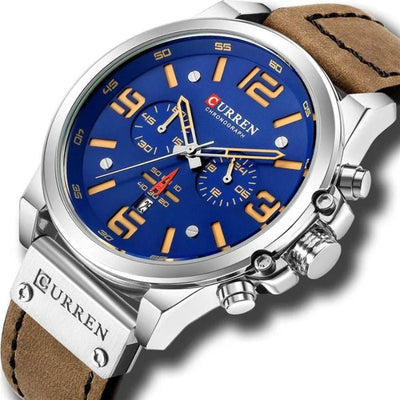 Marc™ - Montre Homme Élégante, Artisanat de Luxe et Confort Optimal