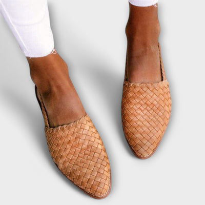 Luisa™ - Mocassins Élégants Noir Confortables
