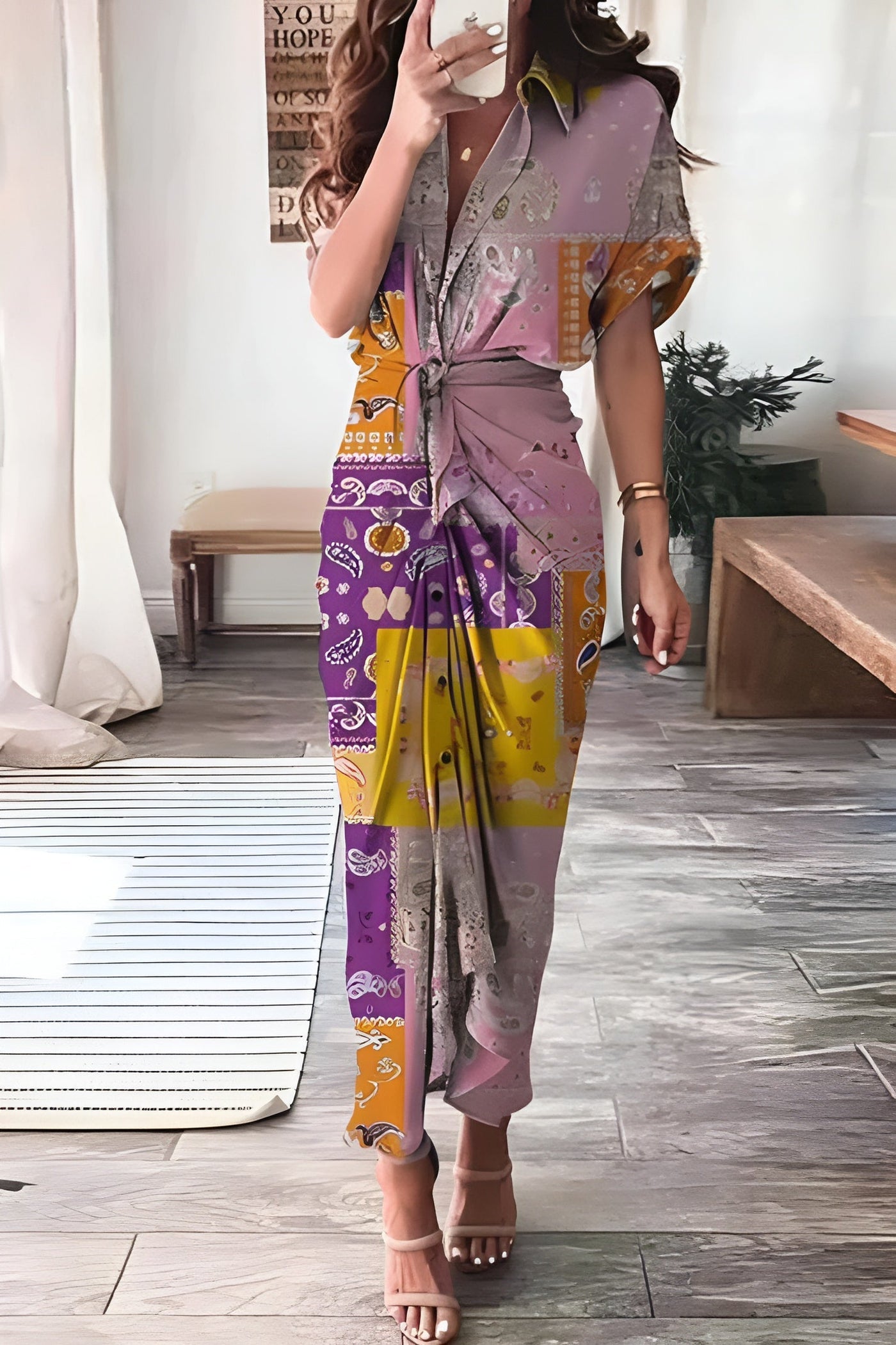 Felicia ™ - Robe Élégante Femme en Tissu Premium, Chic et Confortable