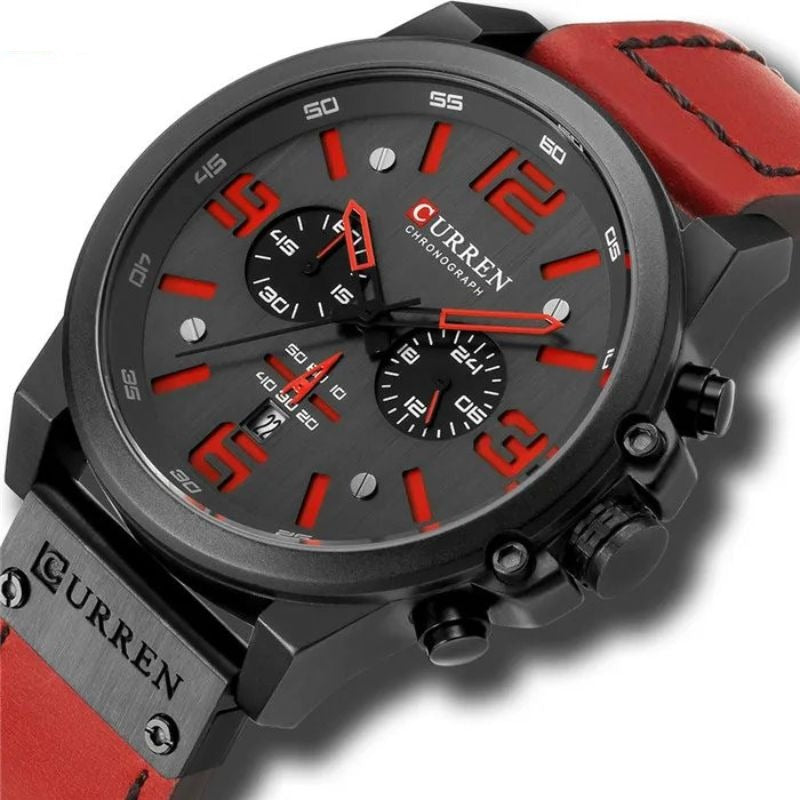 Marc™ - Montre Homme Élégante, Artisanat de Luxe et Confort Optimal