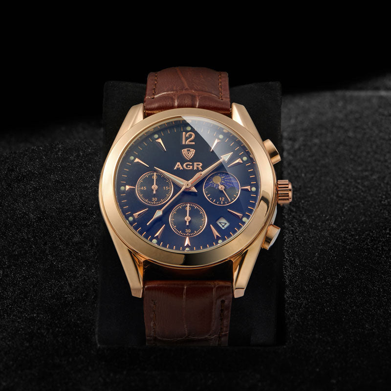 Lucas™ - Montre Homme Luxe Élégante, Artisanat Exceptionnel & Design Raffiné