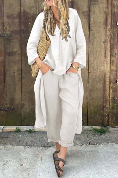 Clara ™ — Ensemble D'Été Femme Chic et Confort
