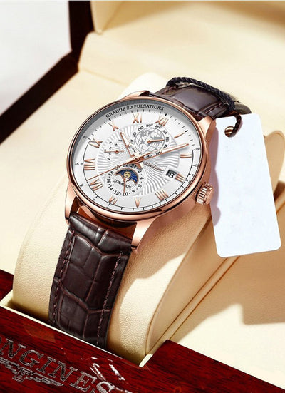 Marc™ - Montre Homme Luxe Élégante, Confort et Style Raffiné