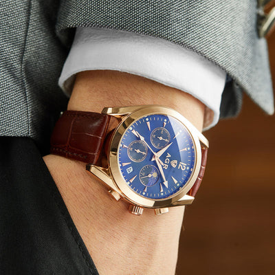 Lucas™ - Montre Homme Luxe Élégante, Artisanat Exceptionnel & Design Raffiné