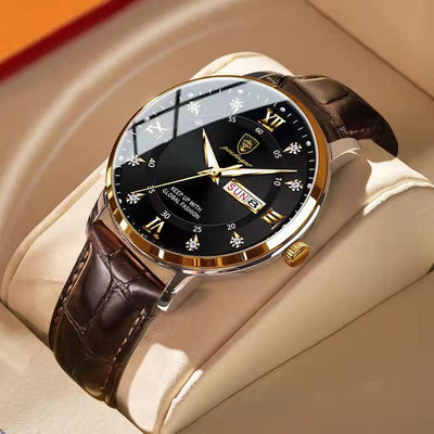 Lucas™ - Montre Homme Imperméable, Élégance et Confort Durables