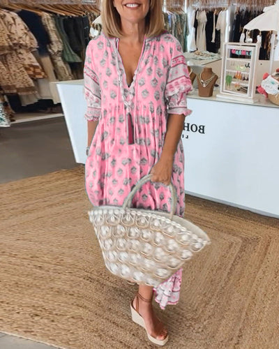 Variant image for Giulia™ - Robe Longue Élégante Avec Poches-13