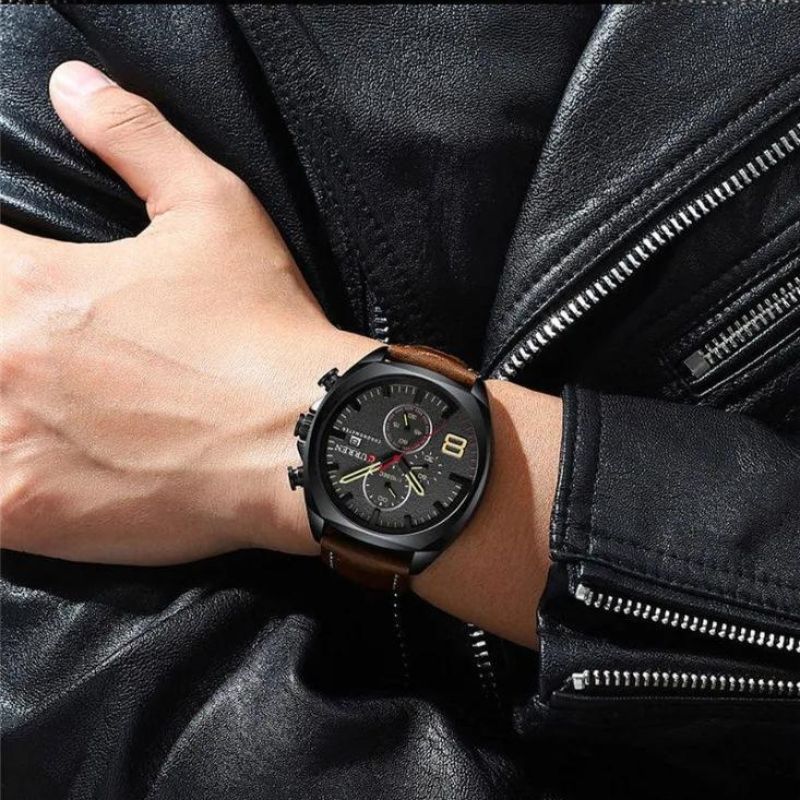 Lucas™ - Montre Homme Chronographe Élégante, Imperméable et Durable