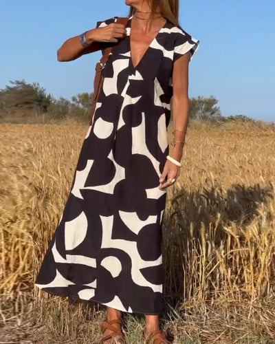 Naomi™ - Robe Longue Élégante et Confortable