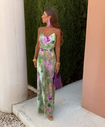 Tove ™ - Robe Longue Femme Tie-Dye Confortable Pour L'Été