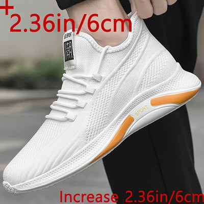 Elias ™ Chaussure Basket - Confort Optimal Avec Augmentation Discrète 6cm