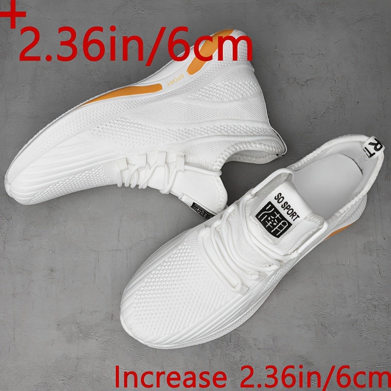 Elias ™ Chaussure Basket - Confort Optimal Avec Augmentation Discrète 6cm
