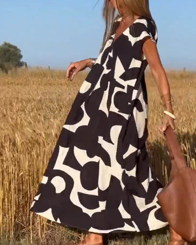 Naomi™ - Robe Longue Élégante et Confortable