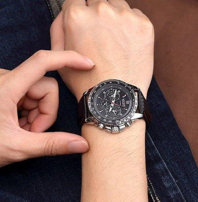 Lucas™ - Montre Élégante avec Précision 47mm