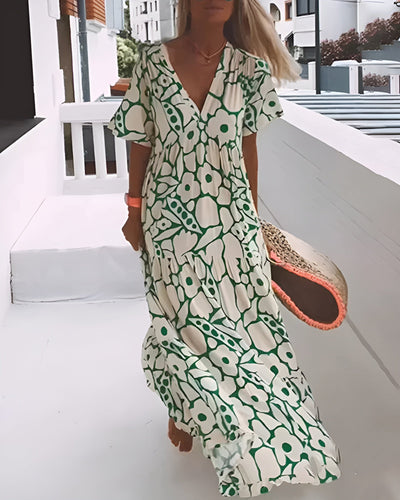Christine™ - Robe D'Été Chic Longue Fluide
