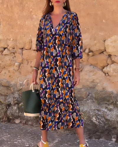 Violetta™ - Robe Longue Élégante & Confortable