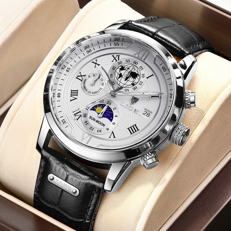 Variant image for Lucas ™ - Montre Homme Élégante Avec Chronographe Et Étanchéité-4