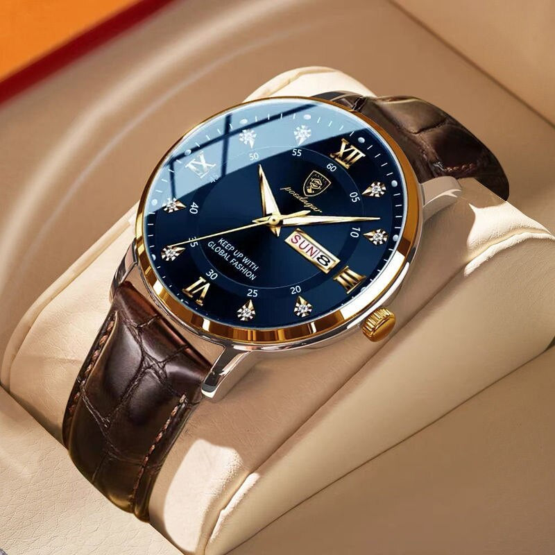 Lucas™ - Montre Homme Imperméable, Élégance et Confort Durables