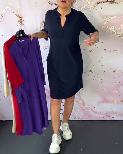 Clara™ - Robe Longue Élégante et Confortable