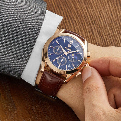 Lucas™ - Montre Homme Luxe Élégante, Artisanat Exceptionnel & Design Raffiné