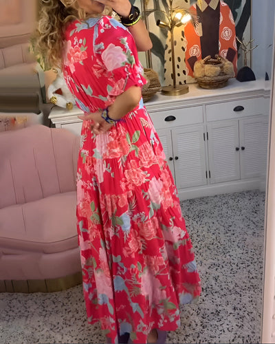 Caterina™ - Robe Longue Élégante Avec Poches