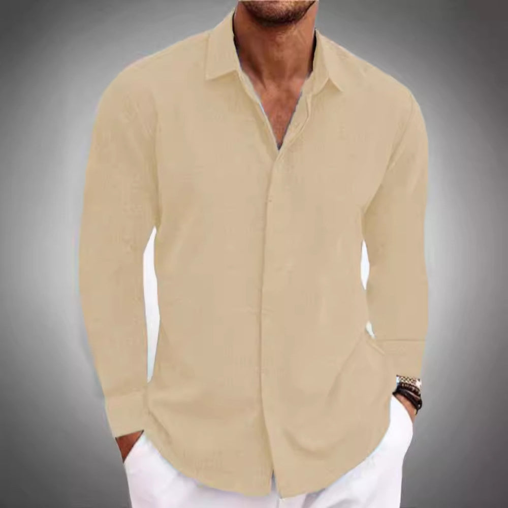 Viggo ™ | Chemise En Lin Homme - Élégance Et Confort Naturel