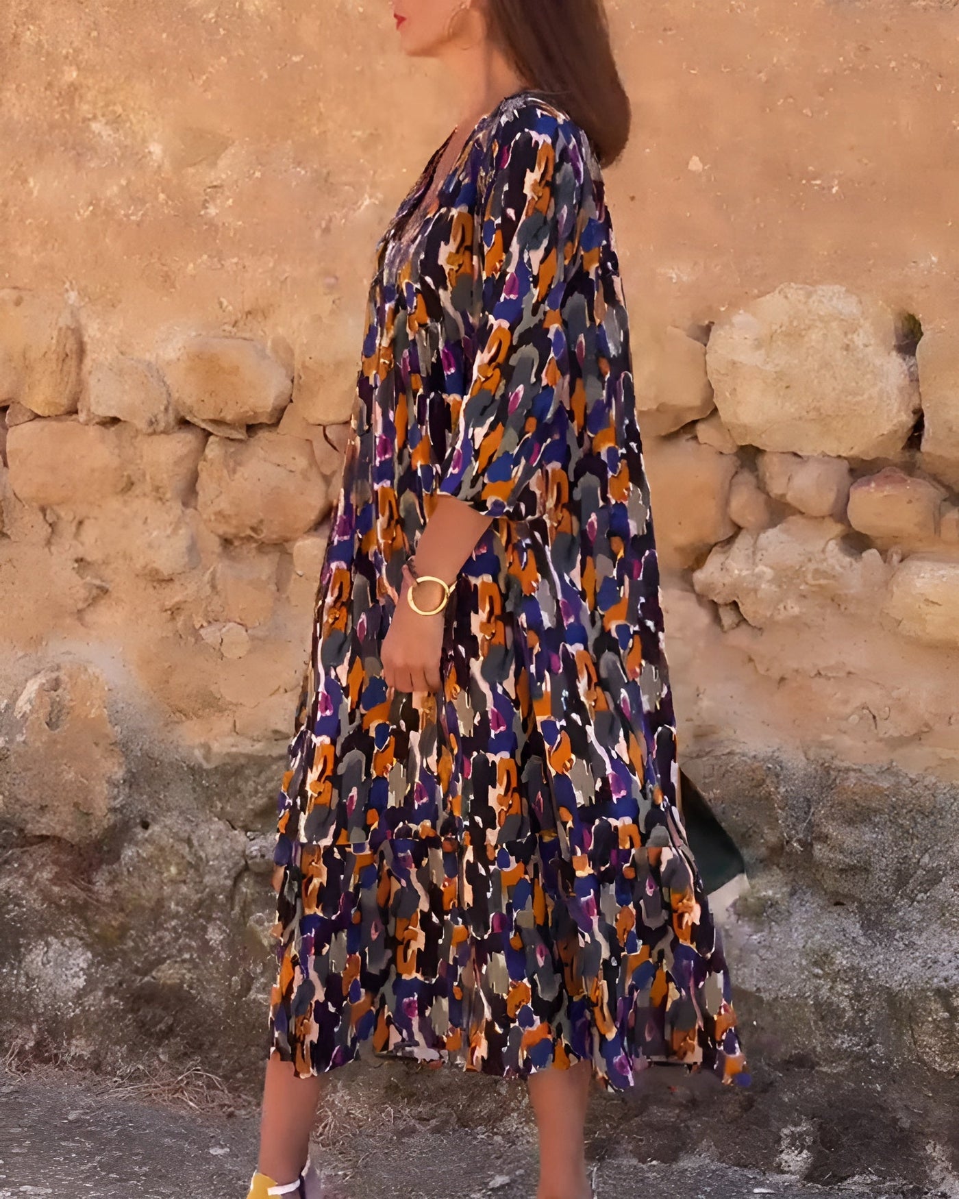 Violetta™ - Robe Longue Élégante & Confortable