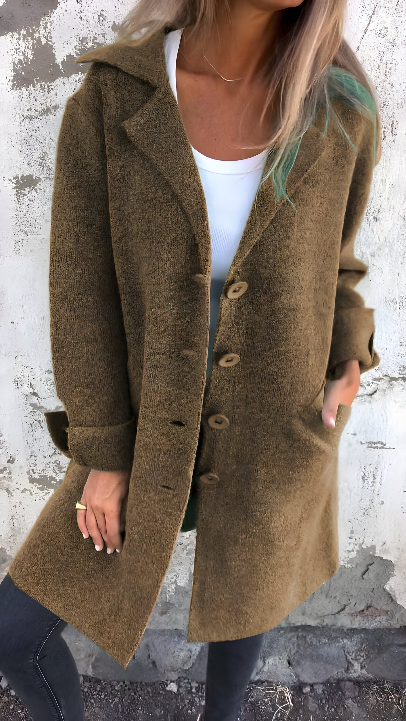 EBBE ™ Manteau Long Femme - Élégance et Chaleur Pour Hiver
