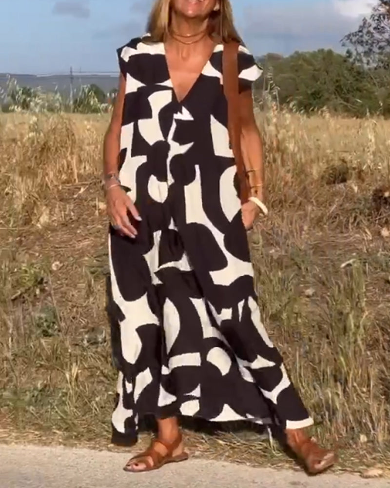 Naomi™ - Robe Longue Élégante et Confortable