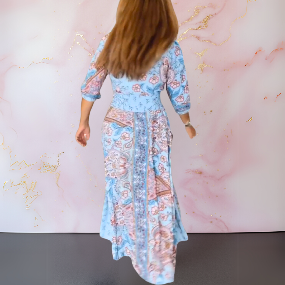 Marga ™ — Robe D'Été Chic Longue Confortable