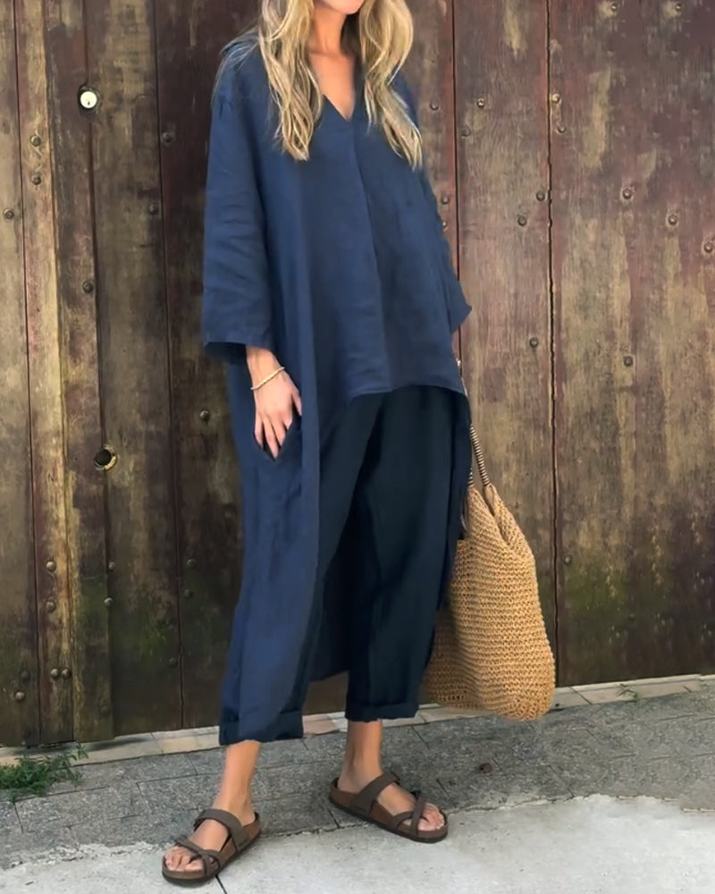 Clara ™ — Ensemble D'Été Femme Chic et Confort