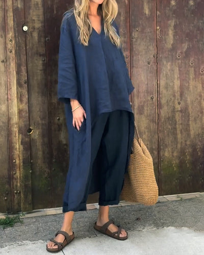 Clara ™ — Ensemble D'Été Femme Chic et Confort