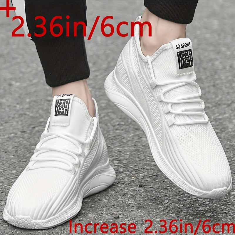 Elias ™ Chaussure Basket - Confort Optimal Avec Augmentation Discrète 6cm