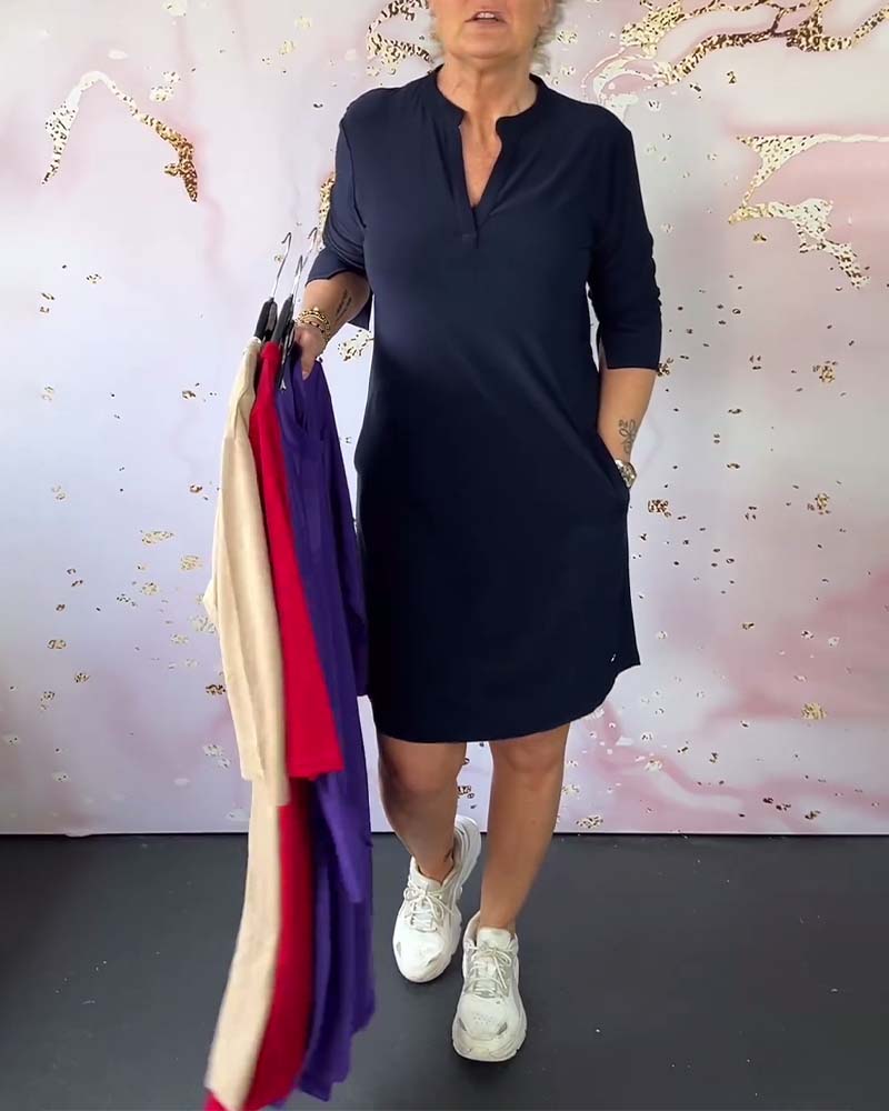 Clara™ - Robe Longue Élégante et Confortable