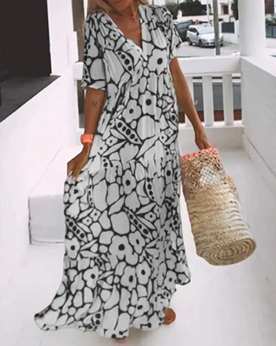 Variant image for Christine™ - Robe D'Été Chic Longue Fluide-19