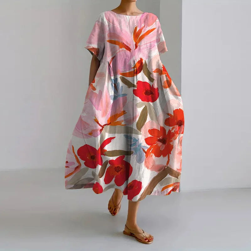 Valentina™ - Robe D'Été Chic Longue Élégante