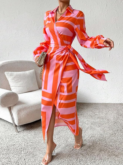 SVEA ™ - Robe Longue Femme Élégante Pour Confiance et Style