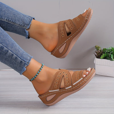 Laura™ - Sandales Femme Orthopédiques Élégantes et Confortables