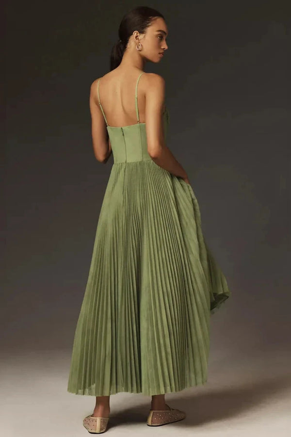 Lovisa ™ Robe Longue Femme - Élégance En Tulle Plissé Pour Chaque Soirée
