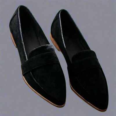 Selma™ — Mocassins Élégants Noir Confortables