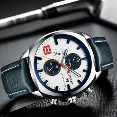 Lucas™ - Montre Homme Chronographe Élégante, Imperméable et Durable