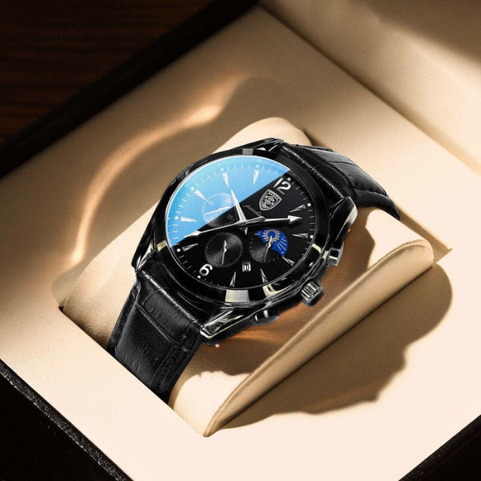 Jean™ - Montre Homme Luxe Élégante Avec Design Minimaliste