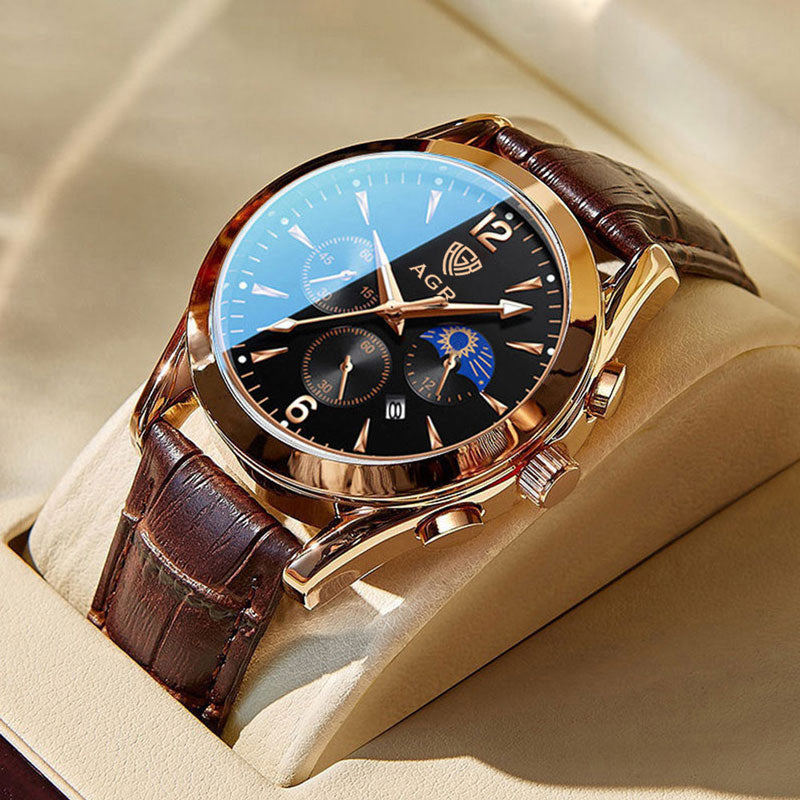 Lucas™ - Montre Homme Luxe Élégante, Artisanat Exceptionnel & Design Raffiné