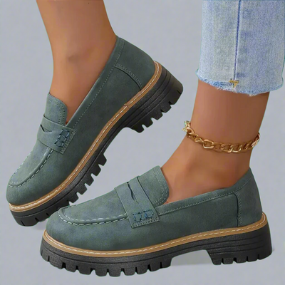 Adèle™ – Mocassins Noir Élégants Confortables