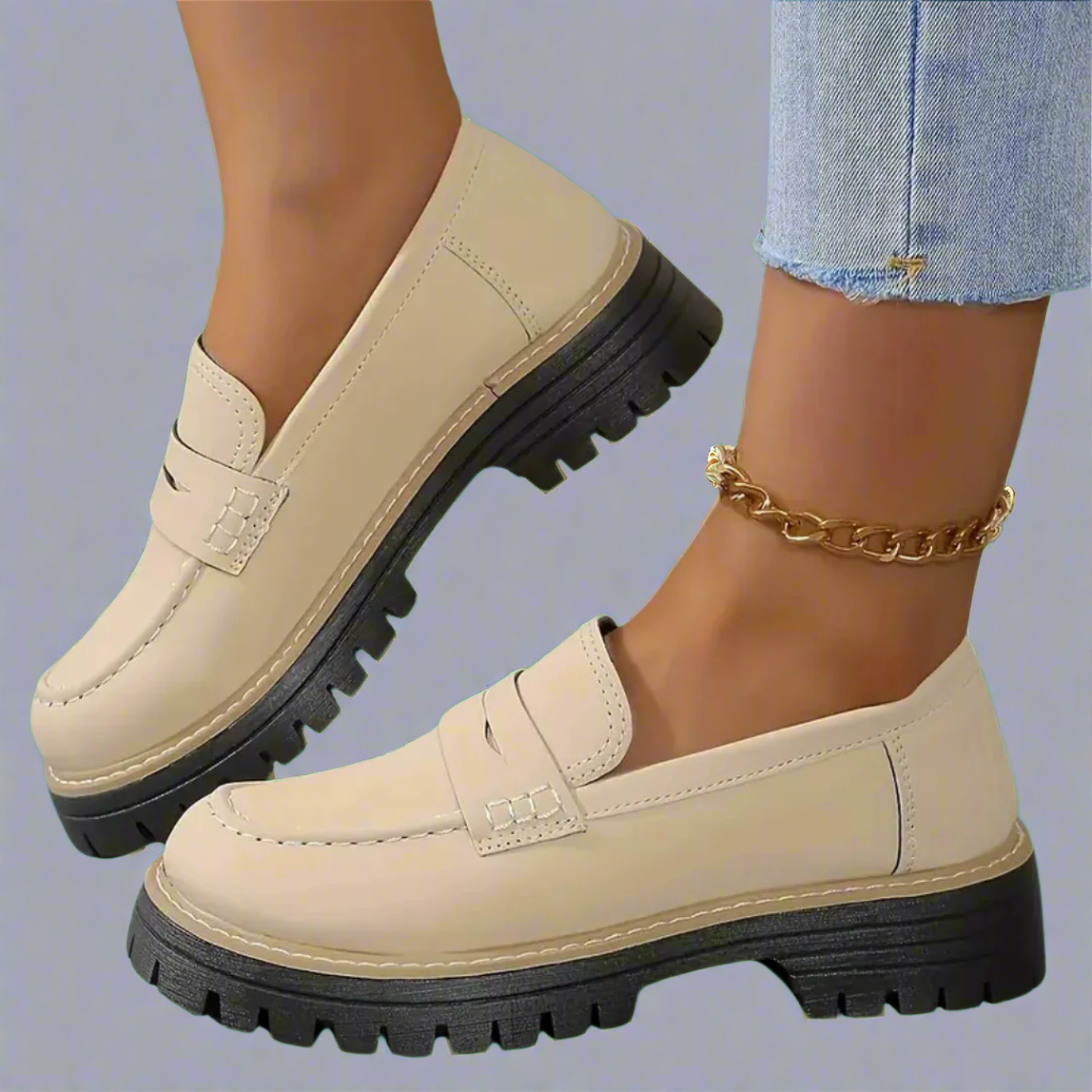 Adèle™ – Mocassins Noir Élégants Confortables