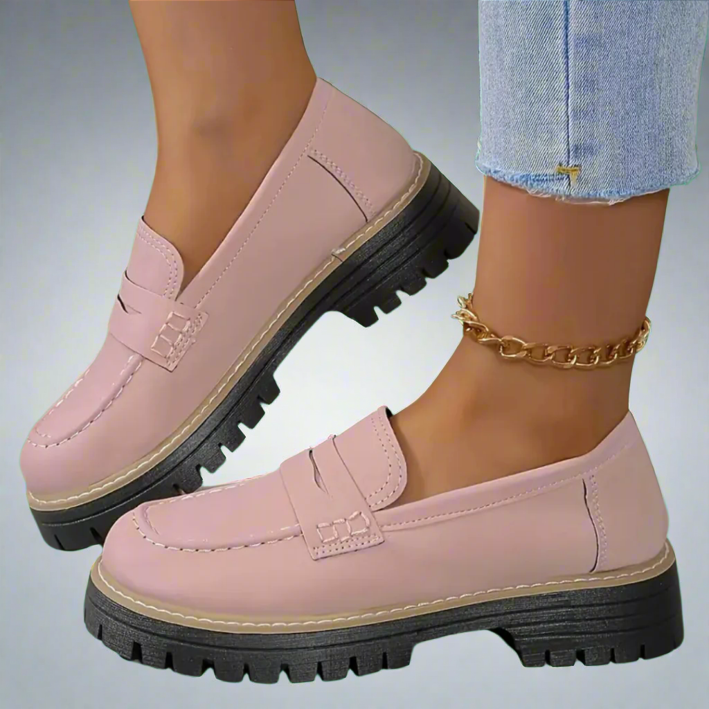Adèle™ – Mocassins Noir Élégants Confortables