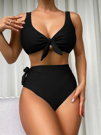 Alessia™ - Maillot De Bain Taille Haute Gainant